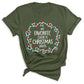 Christmas Lights Shirt – My Favorite Color is Christmas Lights Tee