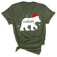 Matching Family Bear Christmas Shirts – Custom Holiday Bear Tees for Mom, Dad & Kids | Personalized Xmas Family Outfits