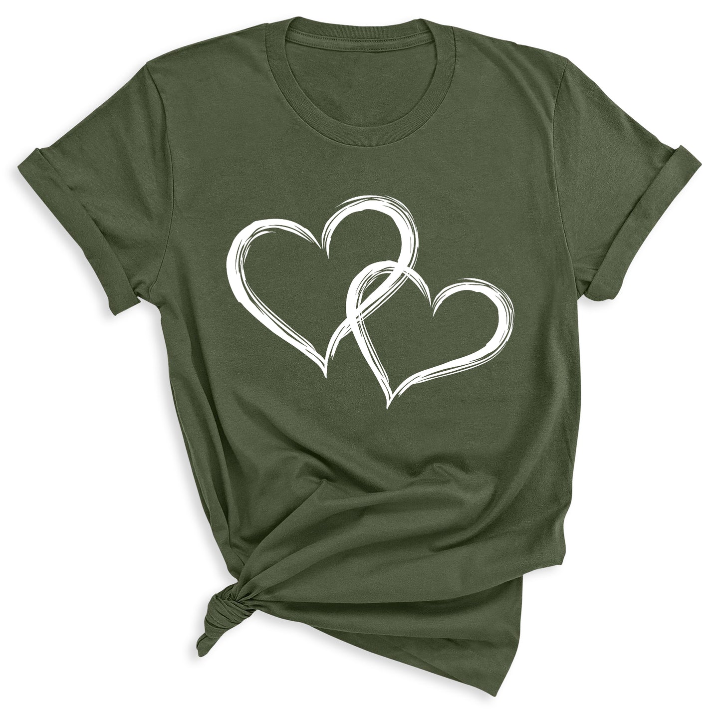 Valentine’s Day Heart Shirt – Retro Love Tee for Couples & Women
