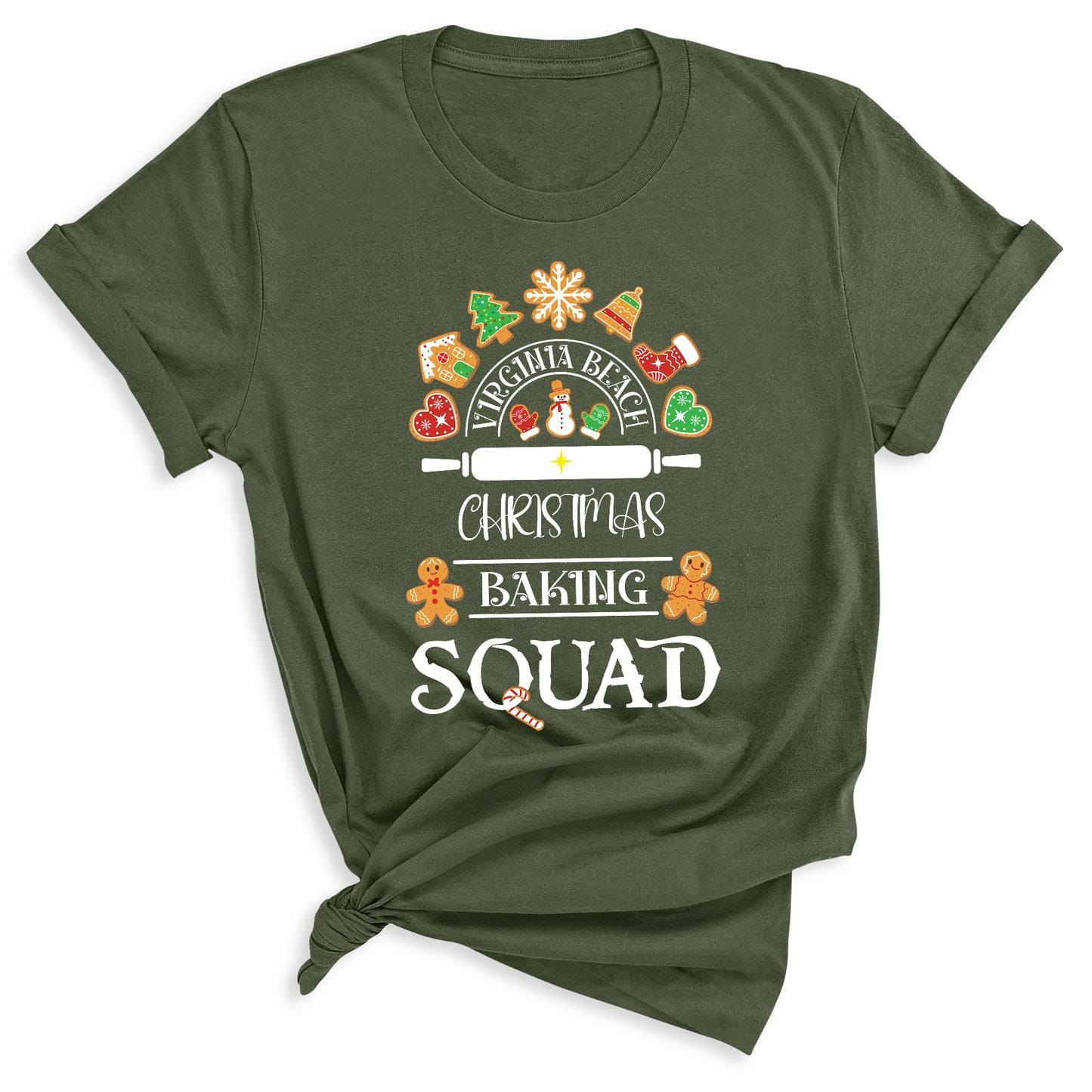Christmas Cookie Baking Squad Shirt – Festive Holiday Baker Tee, Cookie Crew Family Matching Shirt, Custom Christmas Baking Gift T-Shirt