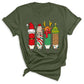 Christmas Teacher Shirt – Teacher Pencil Tee, Santa Holiday Shirt, School Xmas Teacher Life Top for Women