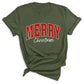 Merry Christmas Shirt – Retro Christmas T-Shirt, Family Matching Holiday Tee, Festive Xmas Trip Shirt
