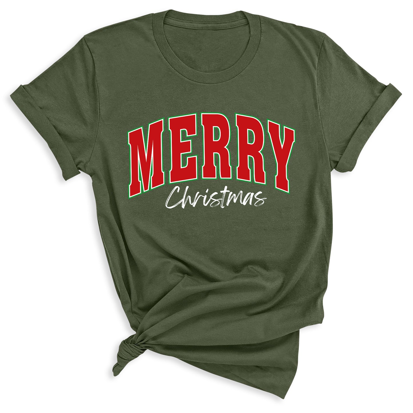Merry Christmas Shirt – Retro Christmas T-Shirt, Family Matching Holiday Tee, Festive Xmas Trip Shirt