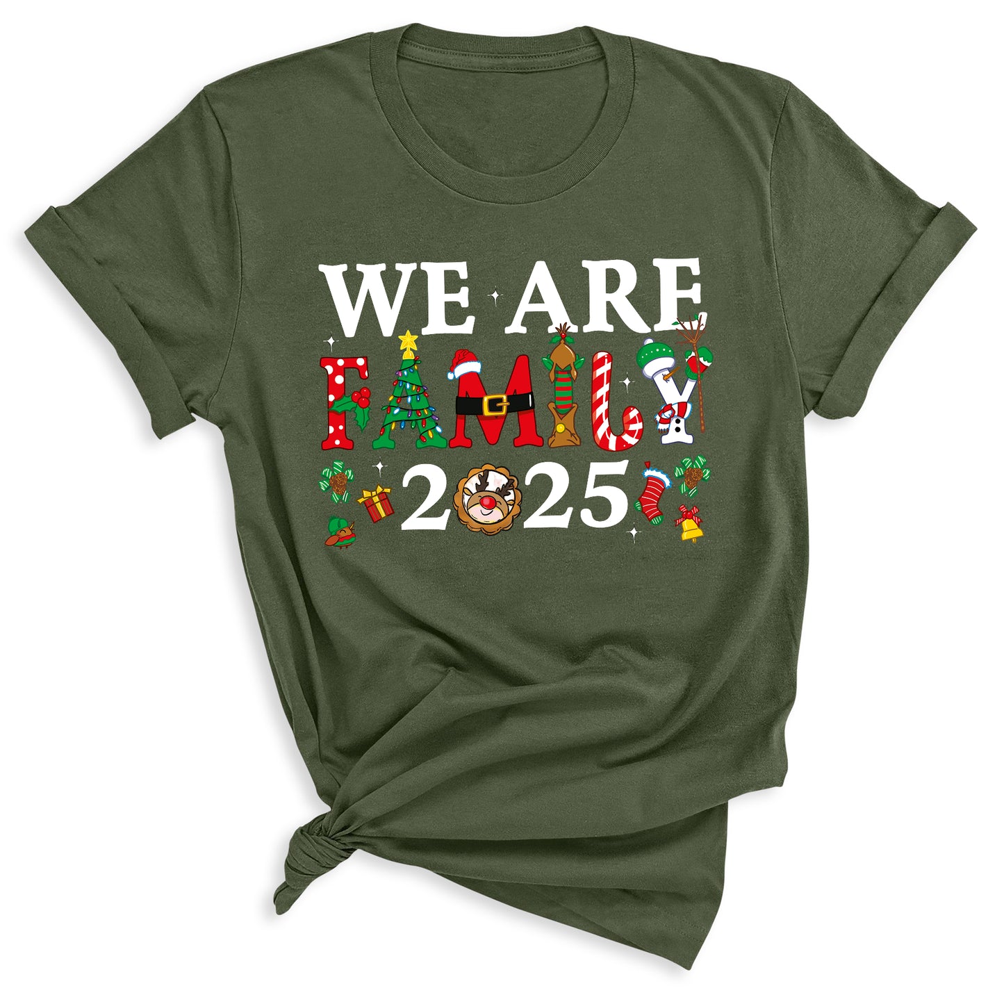 2025 Christmas Crew Shirt – Family Matching Holiday Party Tee