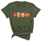 Thanksgiving Shirt with Leaves & Pumpkin – Retro Fall Coffee Lovers Tee