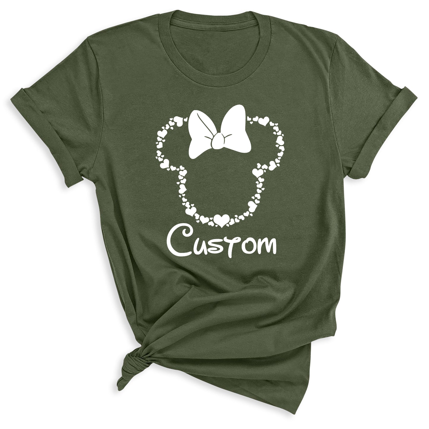 Custom Mickey Minnie Valentine Shirt – Disney Couple Matching Tee