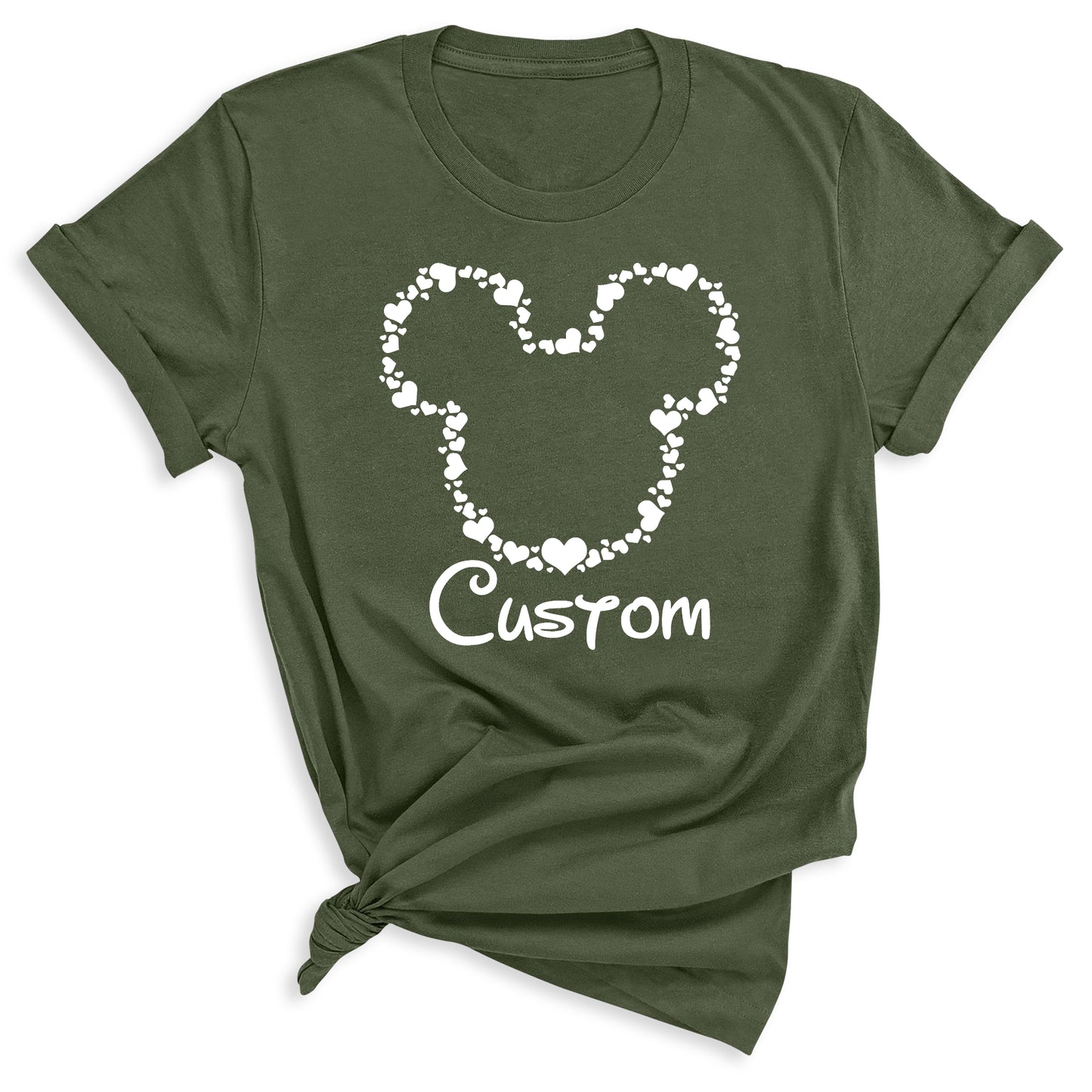 Custom Mickey Minnie Valentine Shirt – Disney Couple Matching Tee
