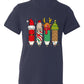 Christmas Teacher Shirt – Teacher Pencil Tee, Santa Holiday Shirt, School Xmas Teacher Life Top for Women