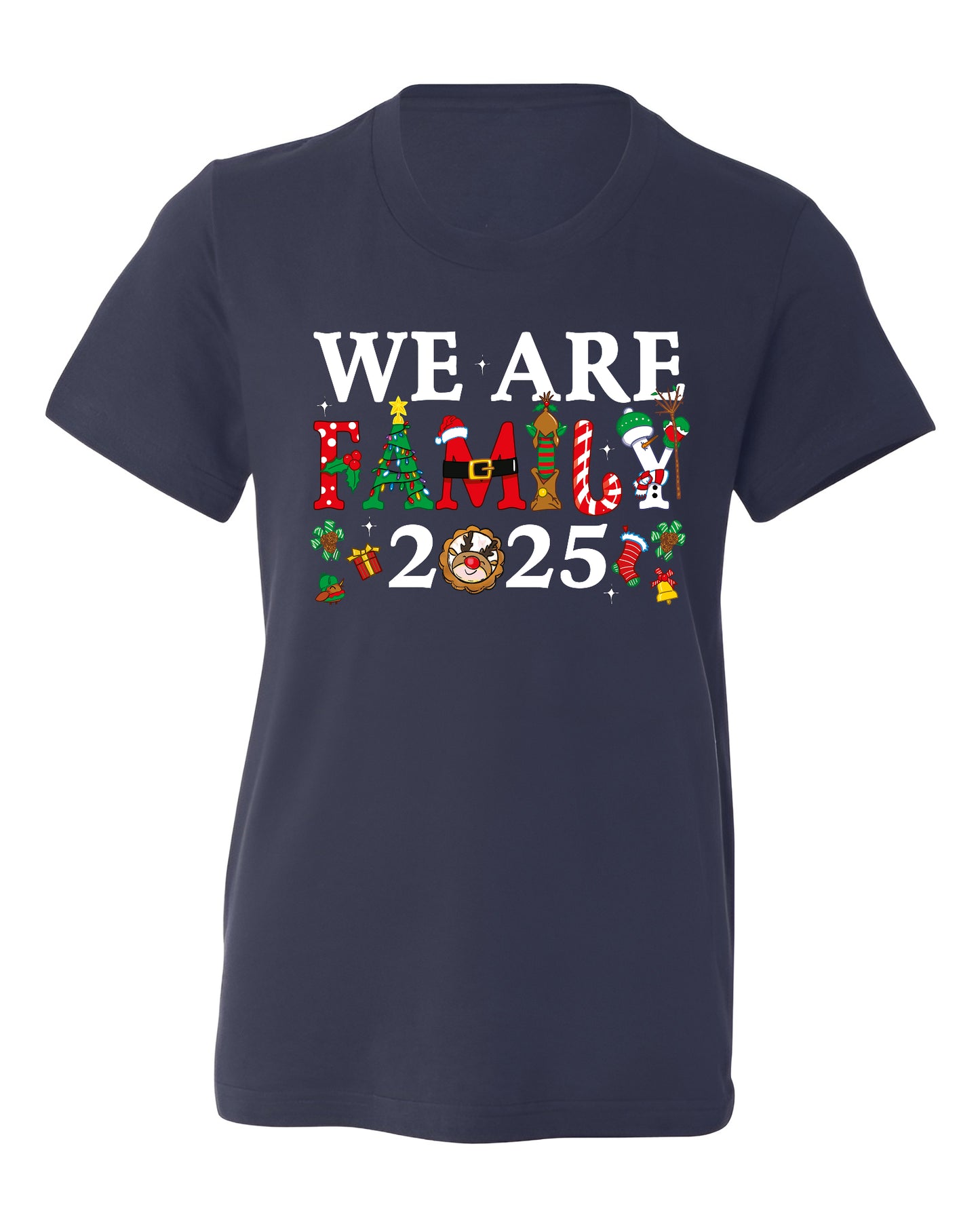 2025 Christmas Crew Shirt – Family Matching Holiday Party Tee