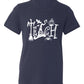 Halloween Teach T-Shirt – Cute Pumpkin School Shirt, Fall Teacher Tee for Spooky Season