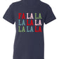 Christmas Fa La La Shirt – Music Lover Holiday Party Tee