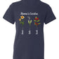 Personalized Birth Month Flower Mom Shirt – Custom Mama’s Garden Tee with Kids Names