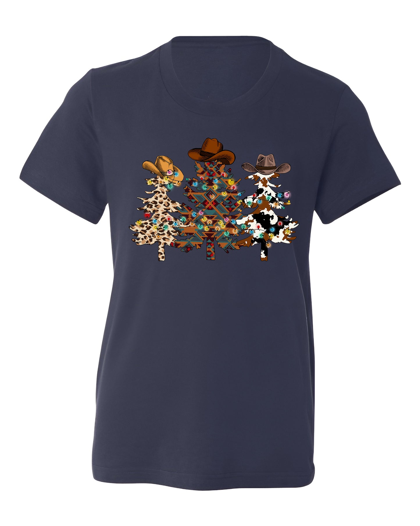 Christmas Cowboy Shirt – Western Santa Holiday Party Tee