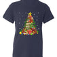 Christmas Books Tree Shirt – Book Lover Holiday Tee, Reading Xmas Top for Teachers, Students & Librarians