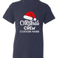Custom Christmas Crew 2025 Shirt – Matching Family Holiday Tee, Personalized Christmas Shirts