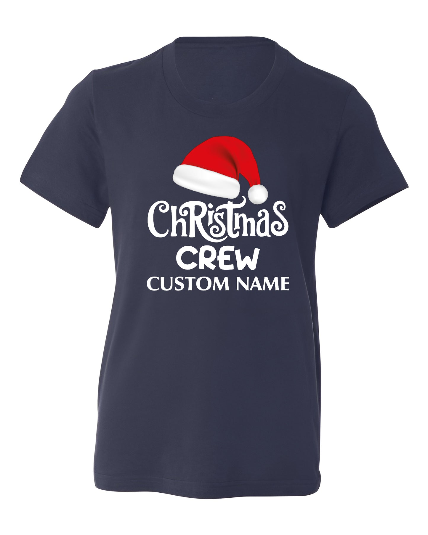 Custom Christmas Crew 2025 Shirt – Matching Family Holiday Tee, Personalized Christmas Shirts