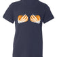 Skeleton Hand Bra Pumpkin Shirt – Funny Halloween Tee | Women’s Spooky Season Shirt