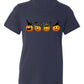 Halloween Pumpkin Cat Shirt – Cute Fall Shirt, Pumpkin Face Tee, Spooky Season Shirt for Halloween Party & Autumn Outfits