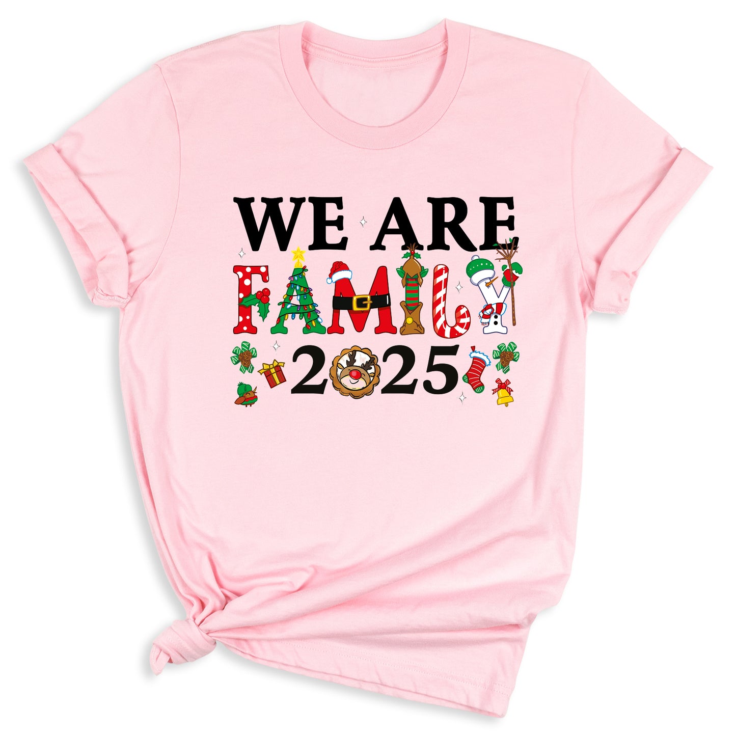2025 Christmas Crew Shirt – Family Matching Holiday Party Tee