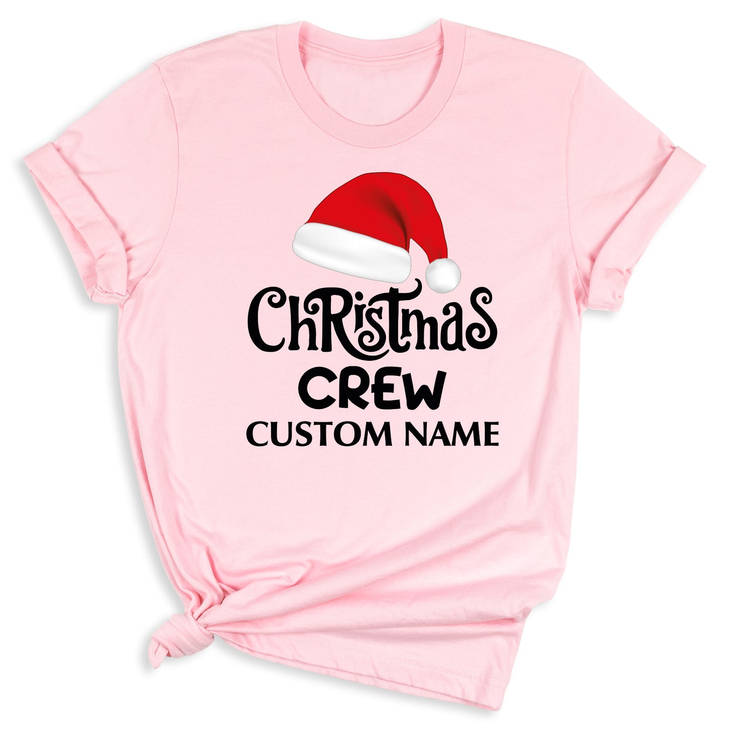 Custom Christmas Crew 2025 Shirt – Matching Family Holiday Tee, Personalized Christmas Shirts