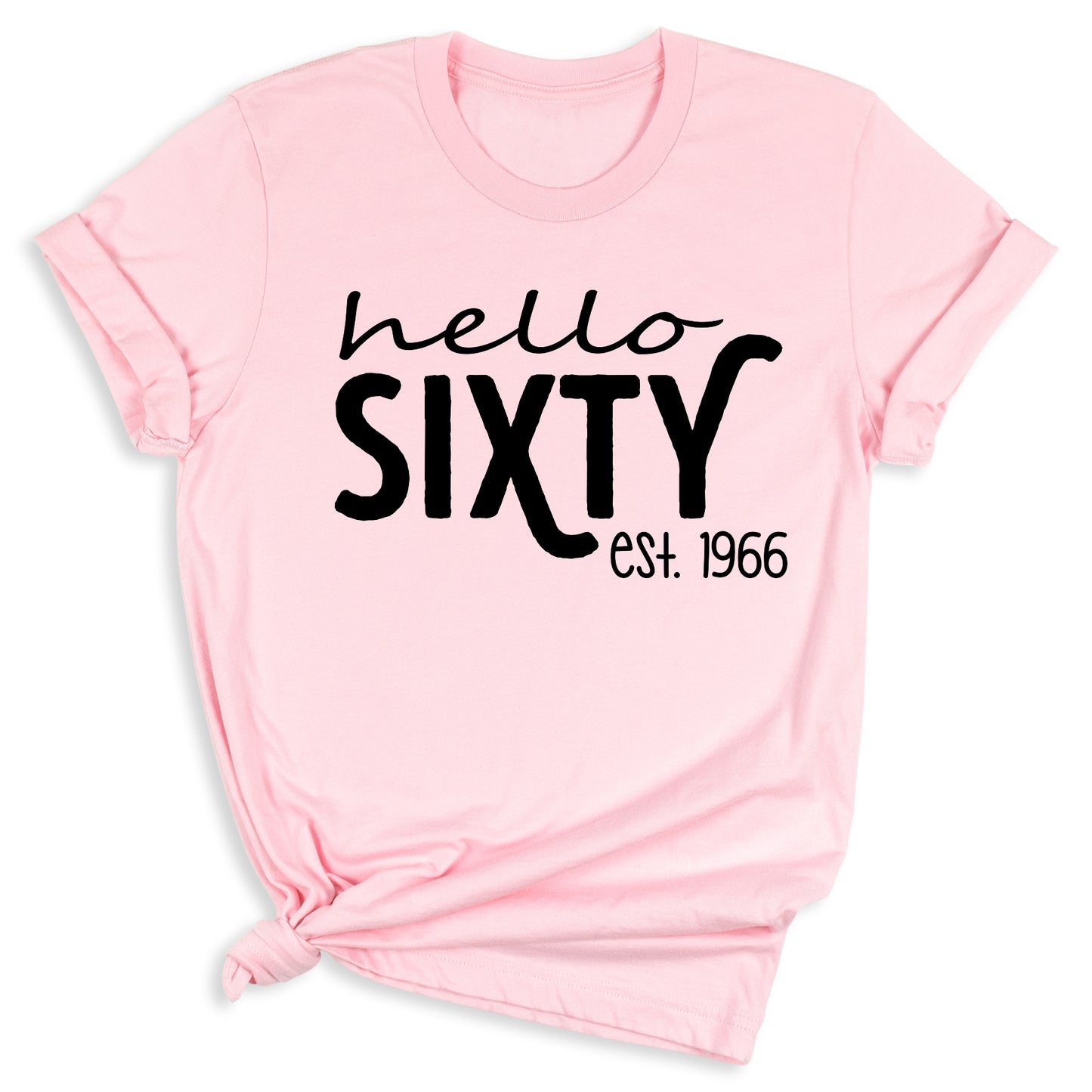 Hello Sixty Vintage 1966 Shirt – 60th Birthday Gift Tee