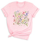 Wildflower Shirt – Vintage Floral Boho Tee for Women