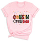 Cousin Crew 2025 Christmas Shirt – Matching Family Holiday Tee, Christmas Cousins T-Shirt