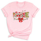 Christmas Nurse Shirt – Nursing Santa Hat Tee, Cute Xmas Bow Top, Nurse Appreciation Holiday Gift