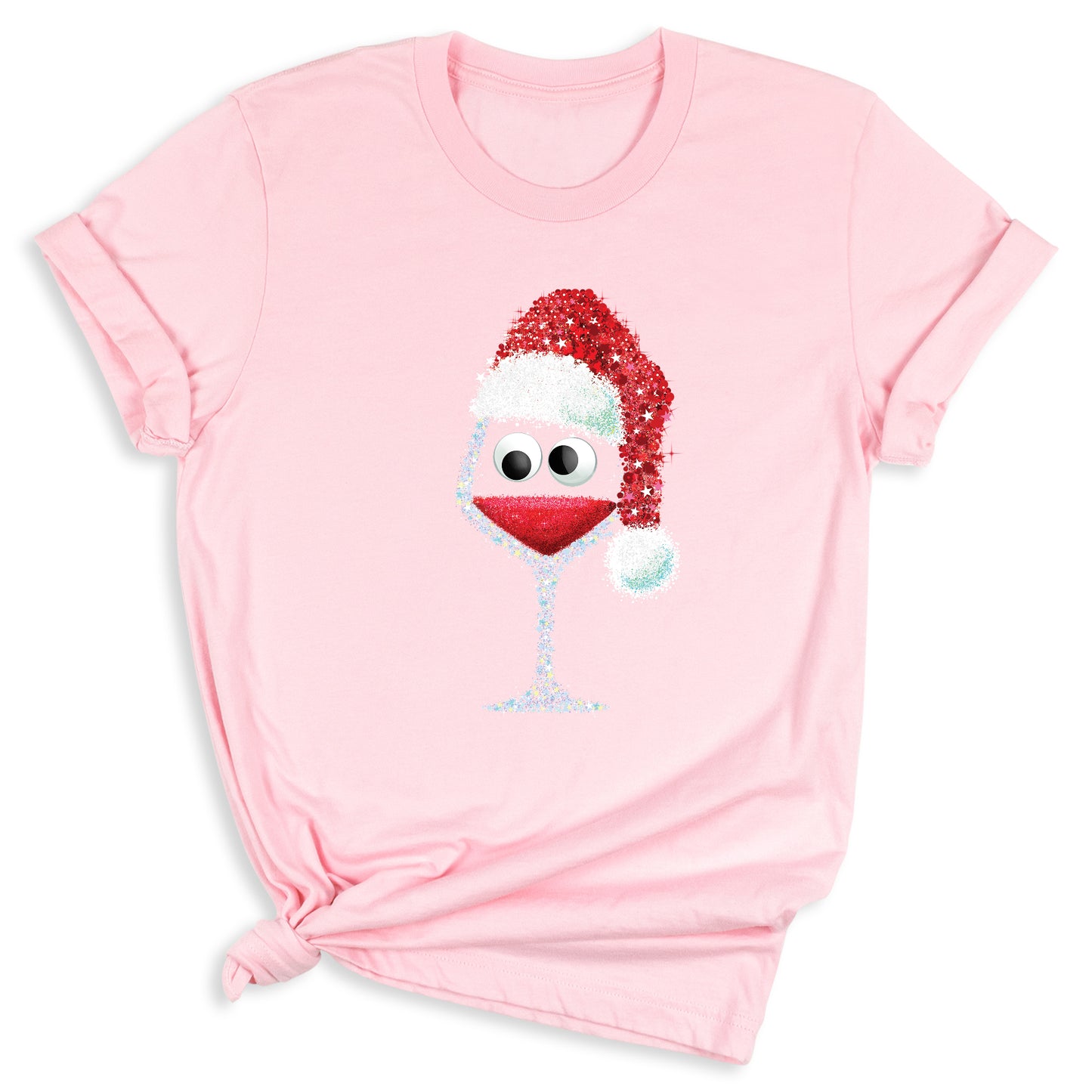 Funny Christmas Wine Shirt – Women’s Xmas Party Tee, Wine Lover Holiday Top, Drinking Holiday Shirt