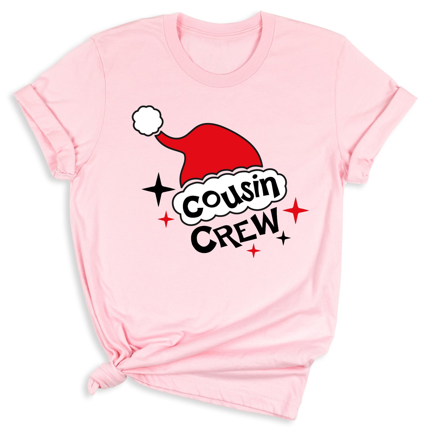 Christmas Cousin Crew Shirt – Matching Family Holiday Tee, Fun Xmas Outfit for Kids & Adults
