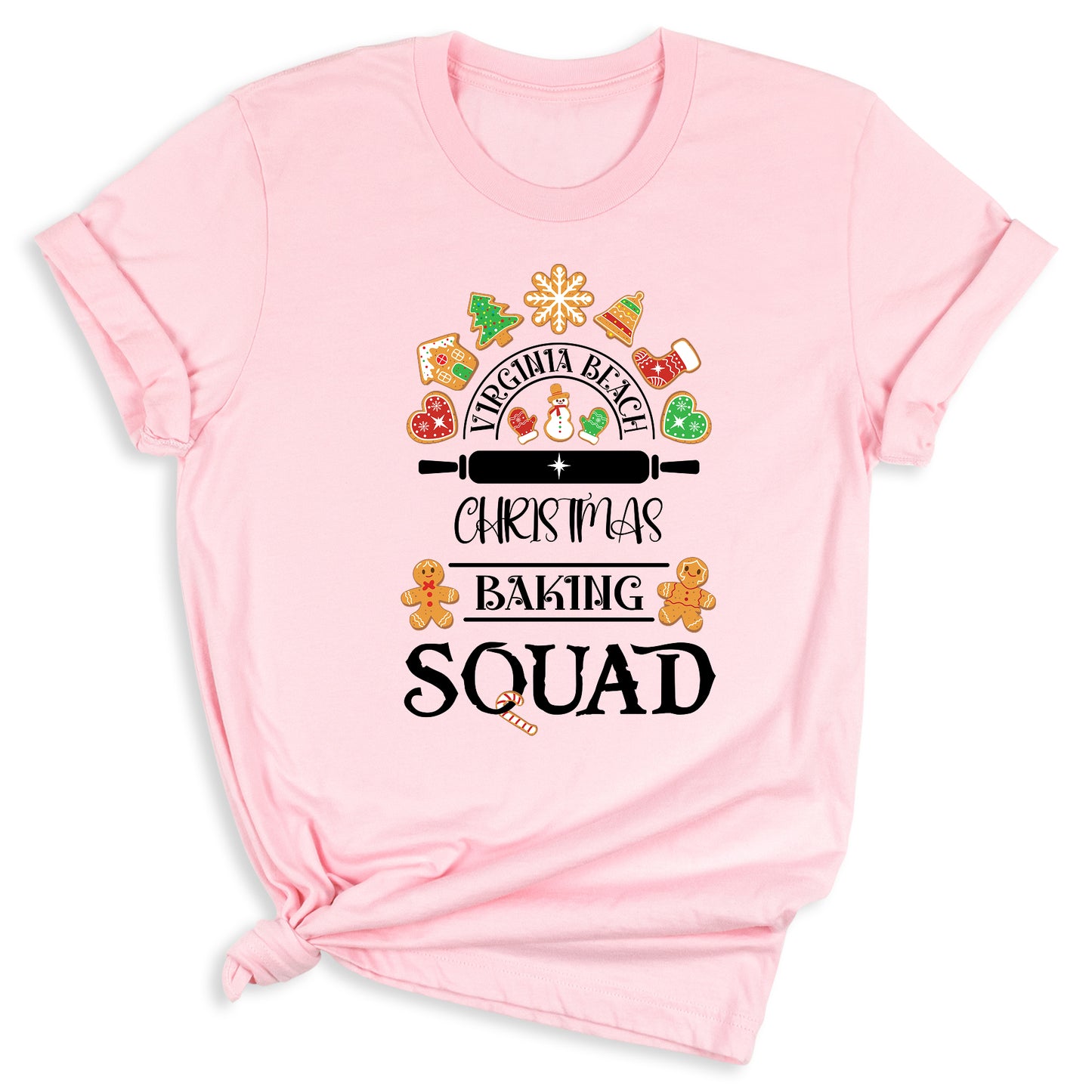 Christmas Cookie Baking Squad Shirt – Festive Holiday Baker Tee, Cookie Crew Family Matching Shirt, Custom Christmas Baking Gift T-Shirt