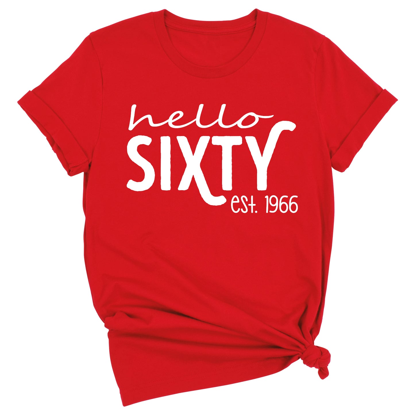 Hello Sixty Vintage 1966 Shirt – 60th Birthday Gift Tee