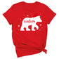 Matching Family Bear Christmas Shirts – Custom Holiday Bear Tees for Mom, Dad & Kids | Personalized Xmas Family Outfits