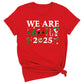 2025 Christmas Crew Shirt – Family Matching Holiday Party Tee