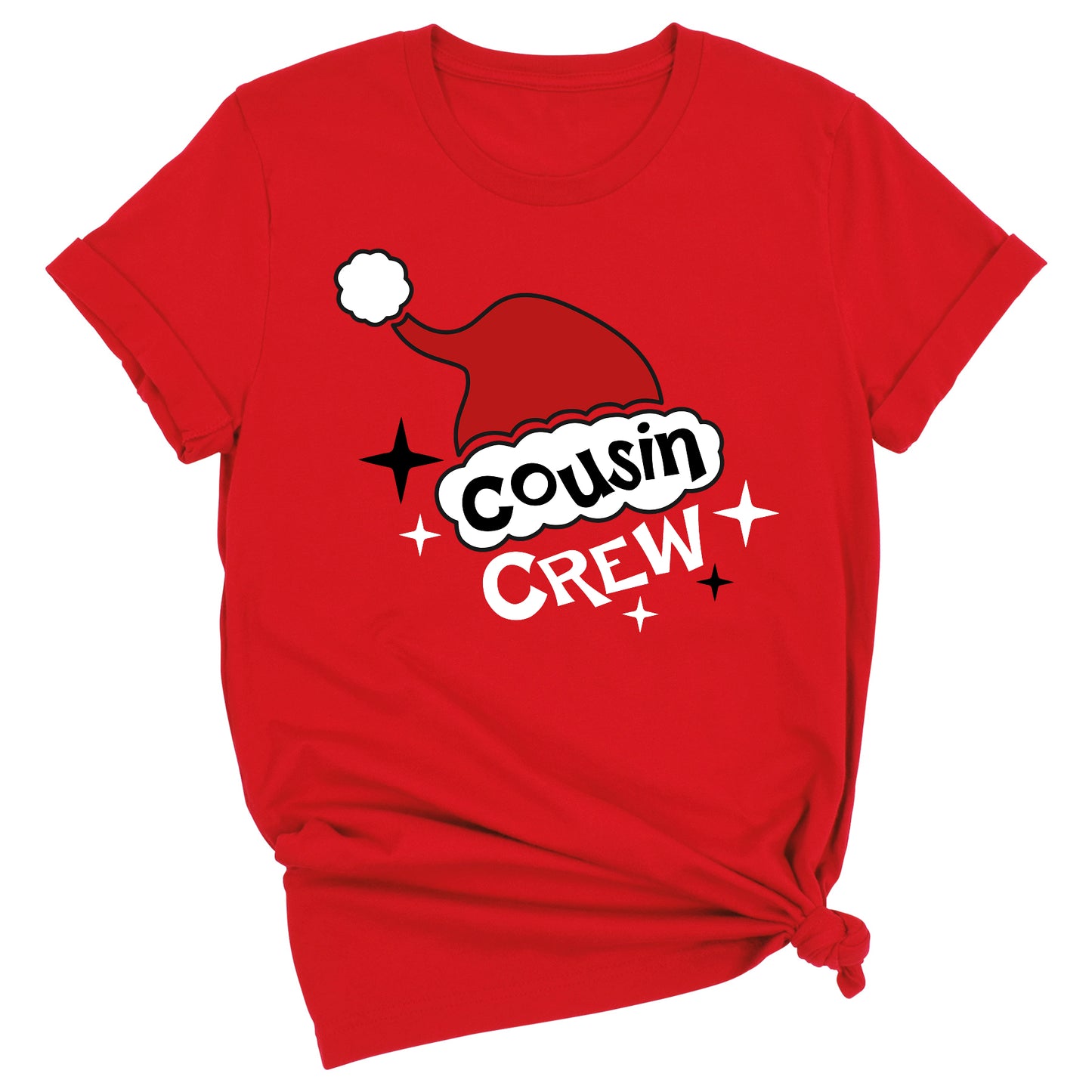 Christmas Cousin Crew Shirt – Matching Family Holiday Tee, Fun Xmas Outfit for Kids & Adults