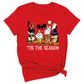 Tis The Season Halloween Coffee Shirt – Funny Fall Shirt for Women, Cute Pumpkin Coffee Tee, Autumn Halloween Gift