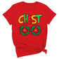 Christmas Chest Nuts Couple Shirts – Funny Matching Holiday Tees for Men & Women, Sarcastic Xmas Party Outfit, Boyfriend Girlfriend Gift