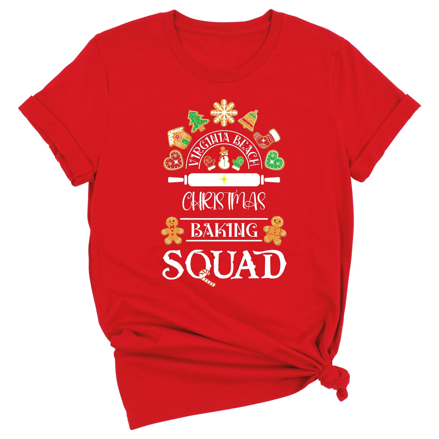 Christmas Cookie Baking Squad Shirt – Festive Holiday Baker Tee, Cookie Crew Family Matching Shirt, Custom Christmas Baking Gift T-Shirt