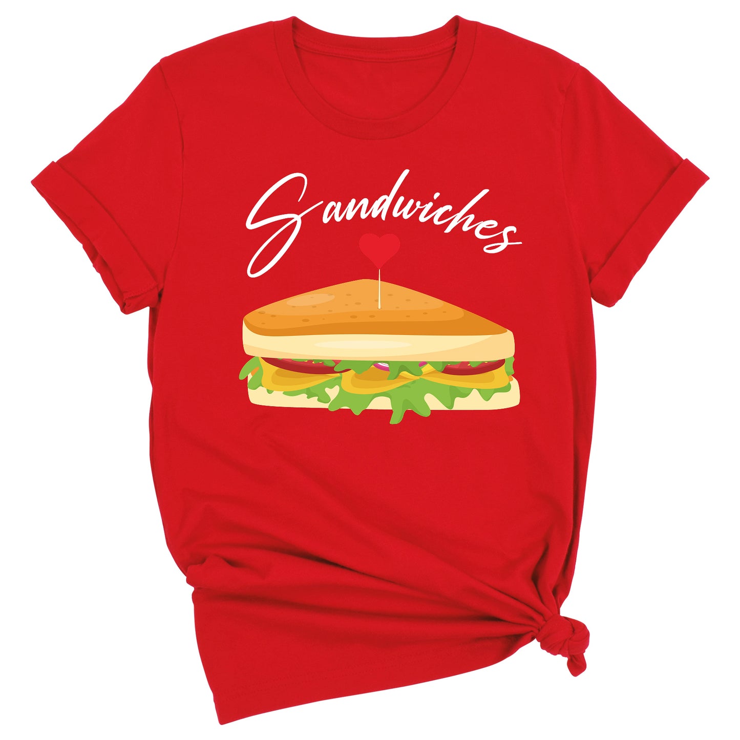 We Finish Each Other Sandwiches Matching Couple Shirts