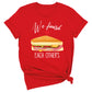 We Finish Each Other Sandwiches Matching Couple Shirts