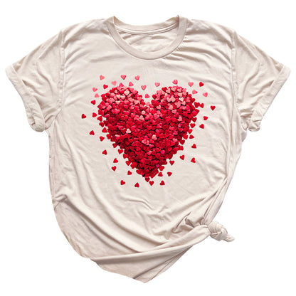 Heart Valentine Shirt – Romantic Love Tee for Women | Cute Valentine’s Day Couple Shirt