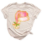 Coquette Santa Hat Pink Bow Shirt – Trendy Christmas Tee for Women & Girls, Xmas Party Holiday Top