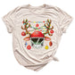 Football Christmas Shirt – Sports Xmas Lights Tee for Game Day