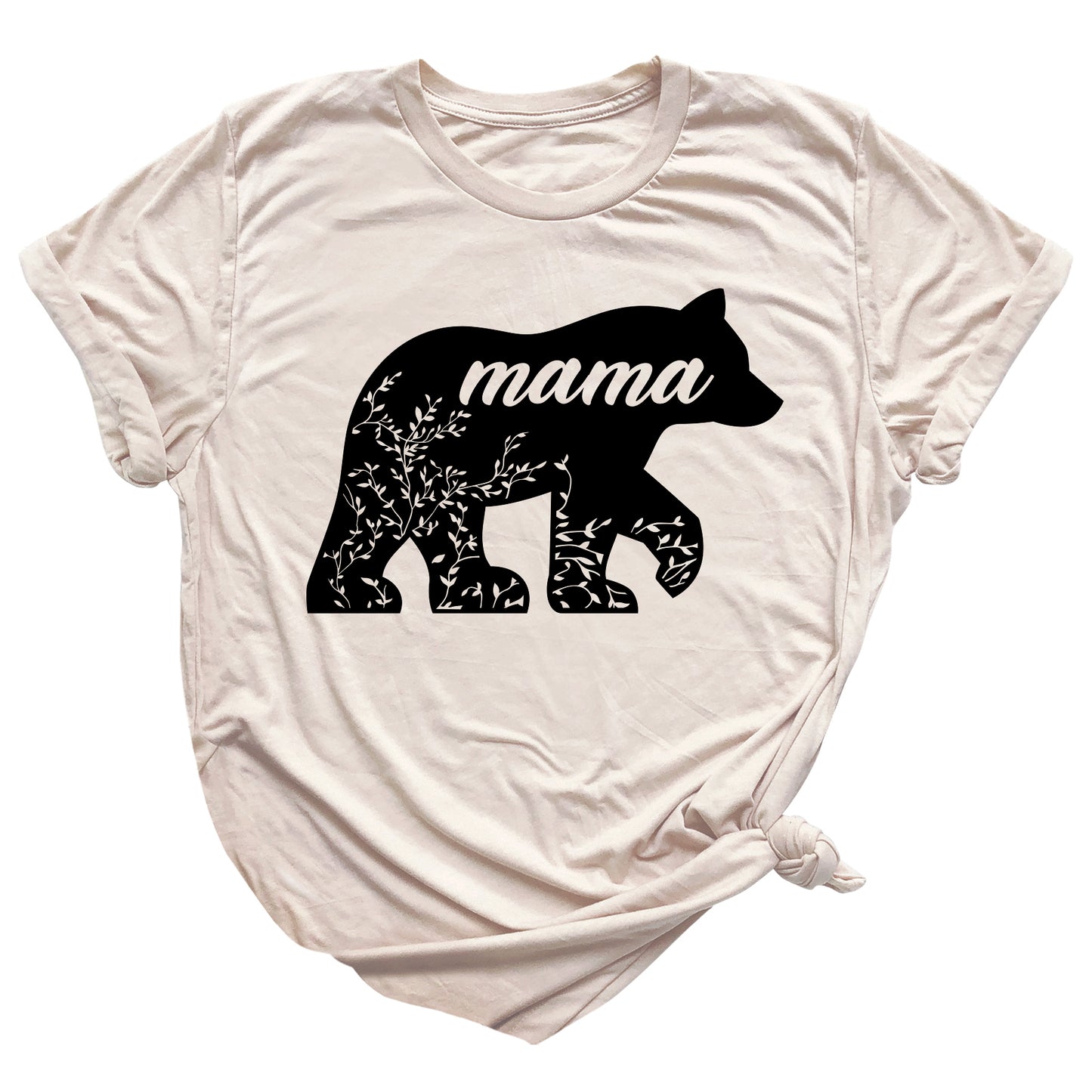 Custom Floral Mama Bear Shirt – Mother’s Day Tee Gift