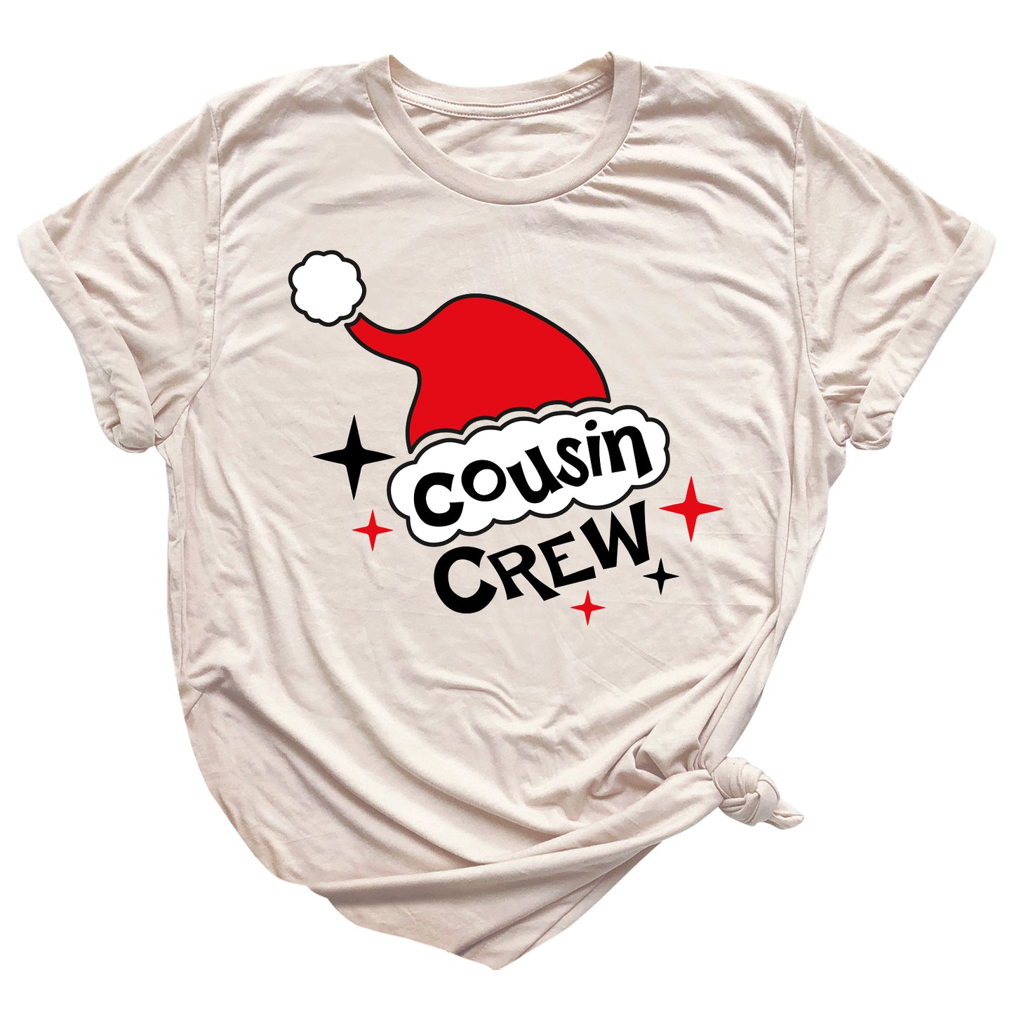 Christmas Cousin Crew Shirt – Matching Family Holiday Tee, Fun Xmas Outfit for Kids & Adults