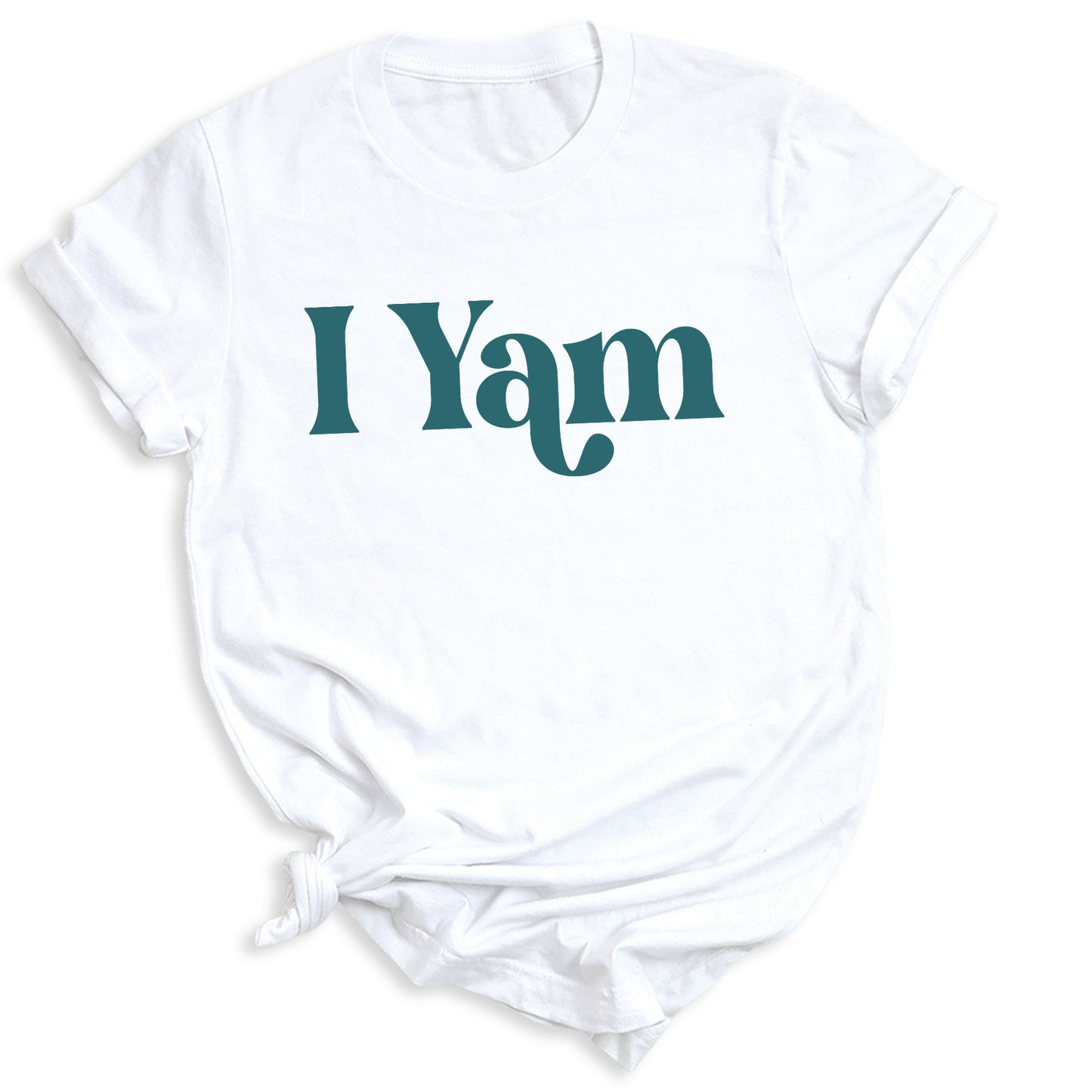 Thanksgiving Matching Couple Shirt – She’s My Sweet Potato I Yam Tee