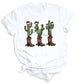Christmas Cacti Shirt – Cowboy & Cowgirl Western Holiday Tee