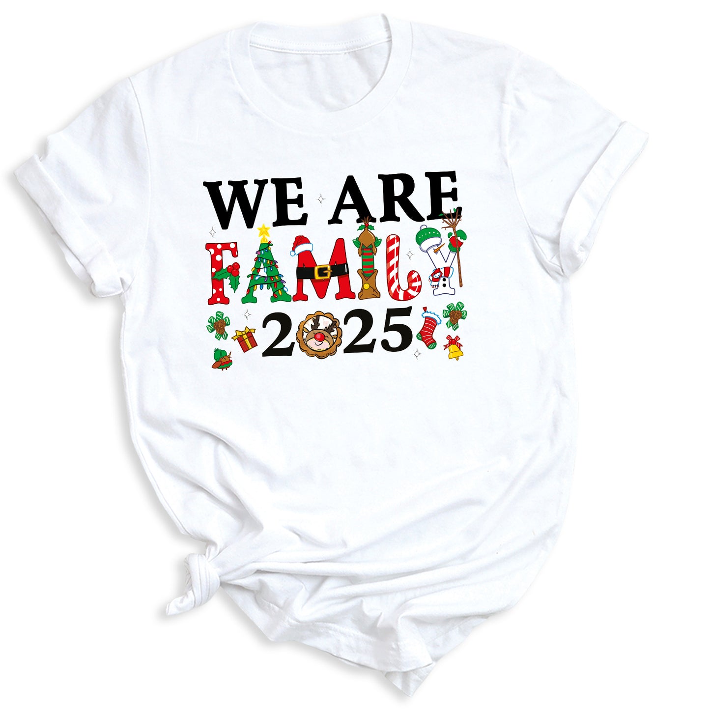 2025 Christmas Crew Shirt – Family Matching Holiday Party Tee