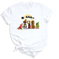 Christmas Dog Shirt – Santa Reindeer Dog Lover Holiday Tee