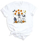 Halloween Skeleton Shirt – Pumpkin Face Tee | Funny Spooky Season Shirt